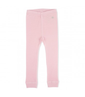 Pantaloni in lana merino rosa per prematuro